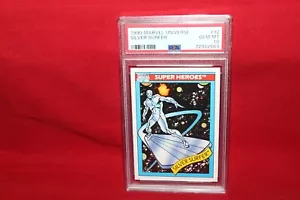 1990 Marvel Universe Impel Silver Surfer #32 PSA 10 Super Heroes - Bild 1 von 2