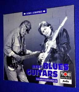 Beste Bluesgitarren - Beck, Clapton, Moore, Vai, SRV, Robben 24K Gold 1998 CD! - Bild 1 von 4