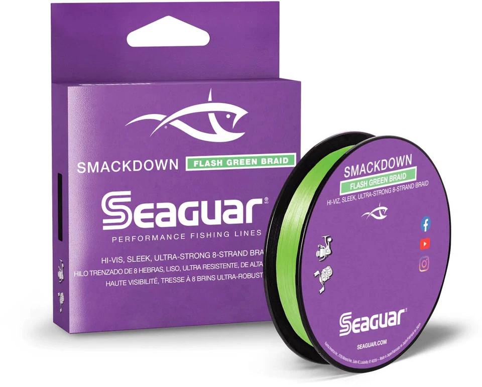 Seaguar Smackdown Braid 300 Yards Flash Green - Image 1 of 1