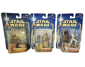 Vintage 2002 Lot of 3 Star Wars Attack of the Clones Action Figures - Bild 1 von 8