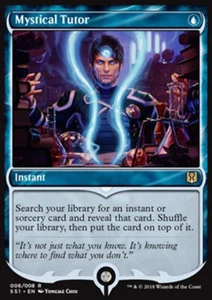 MTG MYSTICAL TUTOR FOIL EXC - TUTORE MISTICO - SSJ - MAGIC - Picture 1 of 1