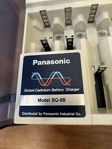 Panasonic Nickel-Cadmium Battery Charger BQ-8B Charging Rechargeable Batteries - Picture 1 of 6