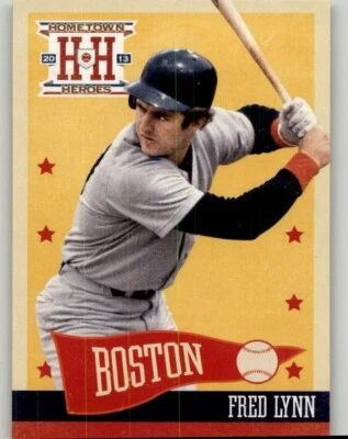 2013 Panini Hometown Heroes Fred Lynn #10 Boston Red Sox - Image 1 of 2