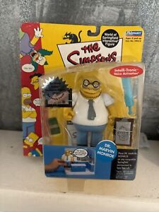 The Simpsons DR MARVIN MONROE World of Springfield Playmates Factory Sealed