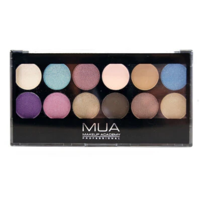 MUA Makeup Academy 12 x Shade Eyeshadow Palette - Glamour Days - Image 1 of 4