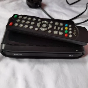 DION STB1AW11 DIGITAL SET TOP BOX FREEVIEW WITH REMOTE SAME DAY DISPATCH - Picture 1 of 6