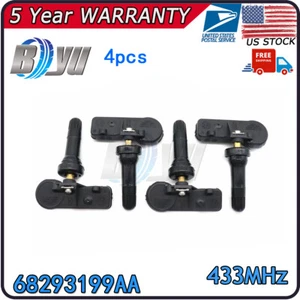 Set (4) 68293199AA TPMS For 2019-2022 Dodge Ram 1500 DT Tire Pressure Sensor - Picture 1 of 12