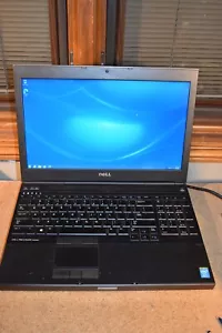 Dell Precision M4800 Quad Core i7-4800QM 32GB 256GB SSD Windows 7 NVidia K1100M - Imagen 1 de 23