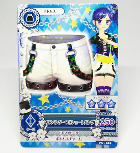 PC-225 Shorts with suspenders Aoi Kiriya Aikatsu! Card JAPAN Anime BANDAI