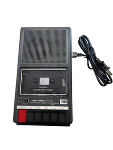 Registratore a cassette AC/Batteria CTR-60 realistico vintage con arresto e tono automatici - Foto 1 di 12