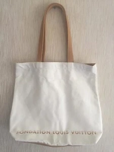 Fondation Louis Vuitton LV-FDT-BE Paris Limited Tote Bag White Cotton - Picture 1 of 12