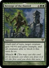 REVENGE OF THE HUNTED ~mtg EX-NM Avacyn Restored Rare x1
