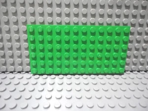 Lego 1 Placa Base Verde Brillante 6x12 NUEVO - Imagen 1 de 1