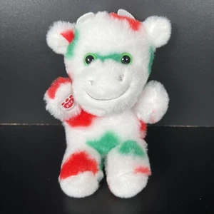 Costruisci un Orso BAB Natale Rosso Verde Macchie Mucca Peluche Peluche Piccolo 6" - Foto 1 di 5