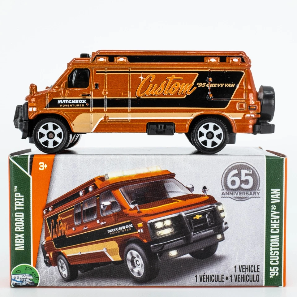 Matchbox Power Grabs #102 '95 2018 camioneta Chevy® personalizada cobre | FSB Foto 1 de 1