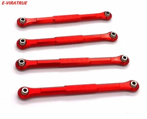 E-VIRATRUE 7075 Aluminum Rear Link Rod For Losi RZR Rey 1/10 4Pcs - Picture 1 of 10