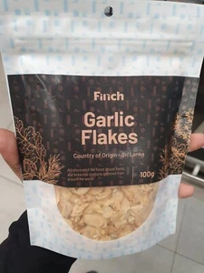 Organic Spice Natural Dehydrated Garlic Flakes Dry Slice dried Garlic 100g New - Picture 1 of 9