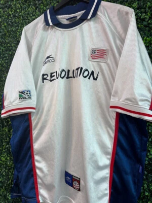 Leonel Alvarez New England Revolution Atletica Authentic Jersey Sz XL - Image 1 of 4
