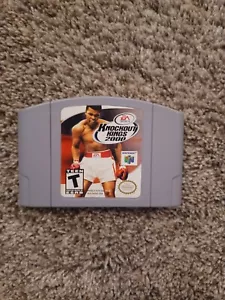 Knockout Kings 2000 N64 Nintendo 64 Game Authentic Tested And Working. - Picture 1 of 8