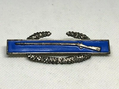 ОРИГИНАЛЬНАЯ БОЕВАЯ ПЕХОТА ВРЕМЕН ВТОРОЙ МИРОВОЙ ВОЙНЫ ИЗ СТЕРЛИНГОВОГО СЕРЕБРА C.I.B. ЗНАЧОК - КЛАТЧИ ИЗ ЧИСТОГО СЕРЕБРА - Изображение 1 из 4