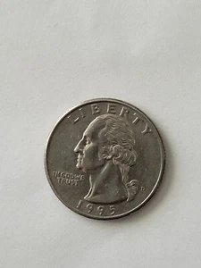 1995-D b Great Almost Uncirculated BU condition Washington Quarter. - Picture 1 of 5