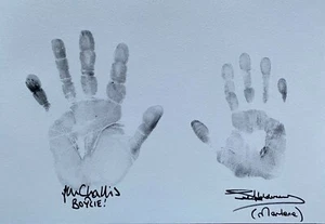 John Challis & Sue Holderness OF&H Signed A3 Original Hand Prints AFTAL UACC COA - Picture 1 of 6