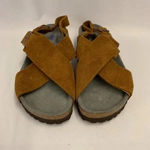 Birkenstock New w/ Box Tulum Mink Suede Soft Footbed Narrow Width Select Size - Picture 1 of 5