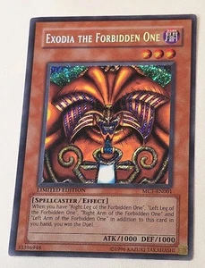 Exodia il Proibito Lob-124 - Carta Yugioh 1° Edizione Giocata Moderatamente - Foto 1 di 2