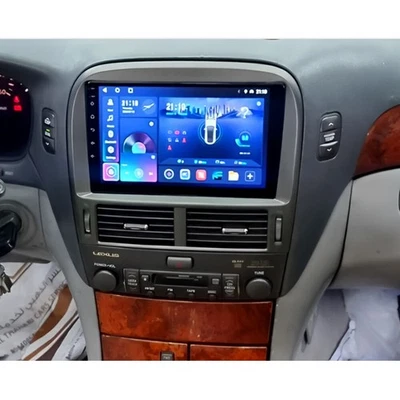 For 2001-2006 Lexus LS430 9" Android 14 Carplay Car Stereo Radio GPS Navi Foto 1 de 4