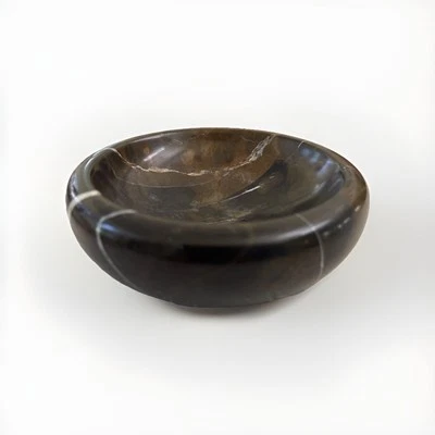 Soap Dish/ Trinket Dish Crafted from Michelangelo Marble In Italy - Image 1 of 4