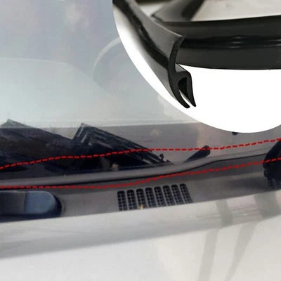 Tira de sellado de panel de goma para parabrisas delantero de coche Porsche de 5,9 pies moldura de techo Foto 1 de 4