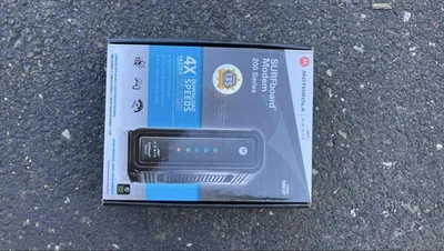 Motorola Arris SURFboard SB6121 DOCSIS 3.0 Cable Modem 200 Series 172Mbps - Image 1 of 4