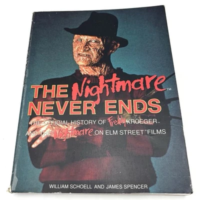 The Nightmare Never Ends Official History Of Freddy Krueger 1992 1st Edition PB - Image 1 of 4