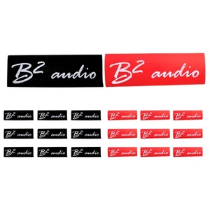 Paquete de 20 termorretráctiles B2 Audio rojo y negro calibre con logotipo de audio B2 - Imagen 1 de 2