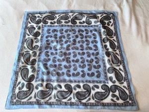 Tres-Elle Cuadrado 29.5 X 29.75" Italia Bufanda Mujer Usado en Excelente Condición Multicolor Paisley Regalo - Imagen 1 de 17