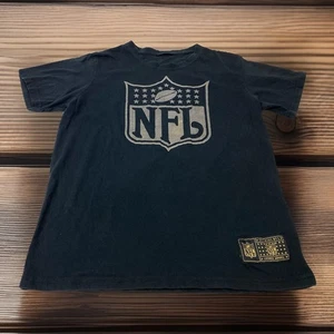 NFL Youth Boys XL Extra Large Black Gold Graphic Print Short Sleeve T Shirt - Picture 1 of 9