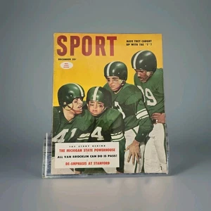 Sport Magazine 1953 DECEMBER  THE MICHIGAN STATE POWERHOUSE Cov Football Vintage - Picture 1 of 12