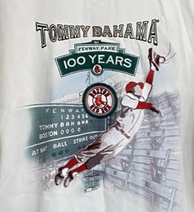 RARE Boston Red Sox Tommy Bahama Fenway Park 100 Years Anniversary Silk Shirt - Bild 1 von 10