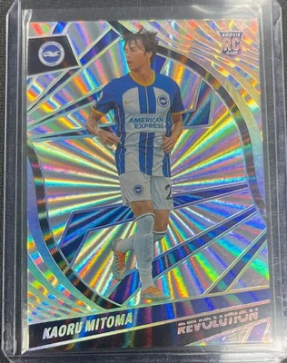 2022-23 Panini Revolution Soccer - Kaoru Mitoma Sunburst Rookie /50  - Image 1 of 2