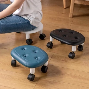 Pediküre-Hocker, Universal-Lenkrollen, robuster kleiner Drehstuhl für - Picture 1 of 21