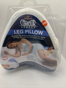 NUOVO Contour Legacy Cuscino per Gambe Riduce la Pressione sulle Ginocchia Lombari Memory Foam (L - Foto 1 di 2