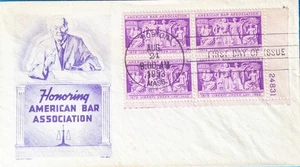 Placa negra Cachet Craft Ken Boll 1022 American Bar Association Lawyers Boston, MA - Imagen 1 de 1