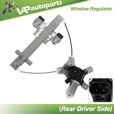 Power Window Regulator For Chevrolet Tahoe 4.8L 2007-2009 Rear Left with Motor - Image 1 of 4