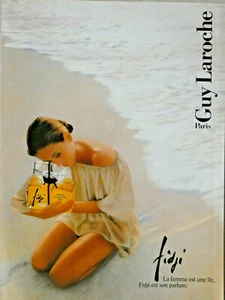 PRESSEWERBUNG 1985 PARFUM FIDSCHI VON GUY LAROCHE PARIS - Bild 1 von 1