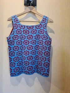Damen Strick Top Weste OLEANA GR L Silk+Wolle - Bild 1 von 5