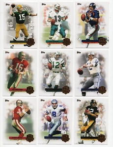 2012 Topps QB Immortals - Complete Set - 19 Cards - Picture 1 of 1