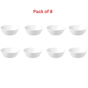 IKEA OFTAST 4x/8x White 15cm Bowls Dinner Tableware Kitchen Organizer NEW - Picture 1 of 6