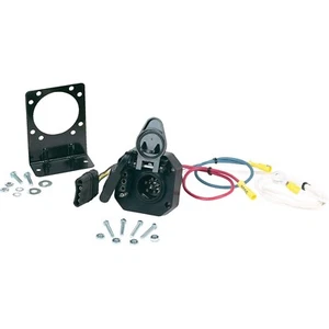 Hopkins 47175 Vehicle Trailer Wiring Harness Adapter 4 Flat to 6 Round & 4 Flat - Foto 1 di 2