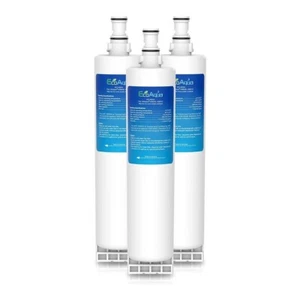 EcoAqua EFF-6002A Water Filter compatible Whirlpool 4396508 SBS002 Hotpoint 3PK - Picture 1 of 11