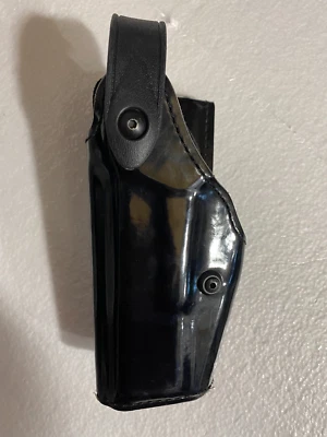 Safariland 6280-83-131 HiGloss Holster  Tactical Black Left LH Glock 17 22 Used - Image 1 of 4